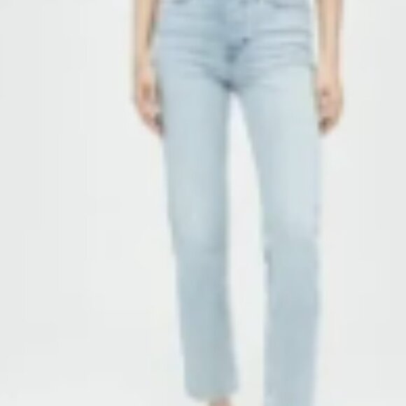 RE/DONE 70s Comfort Stretch High Rise Mid 90s Straight Leg Jeans 26 - Picture 15 of 15